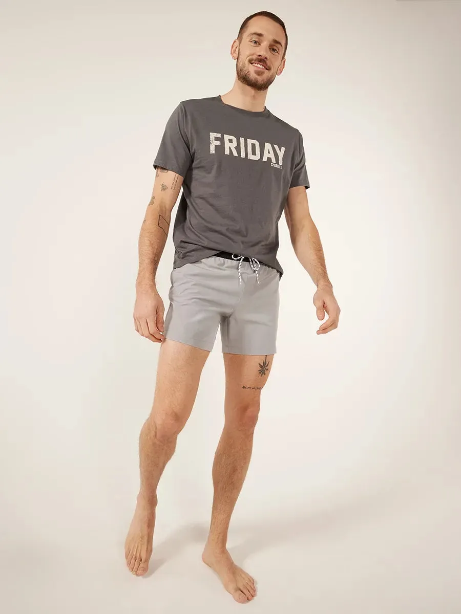 The Grey Days 5.5" (Classic Swim Trunk)