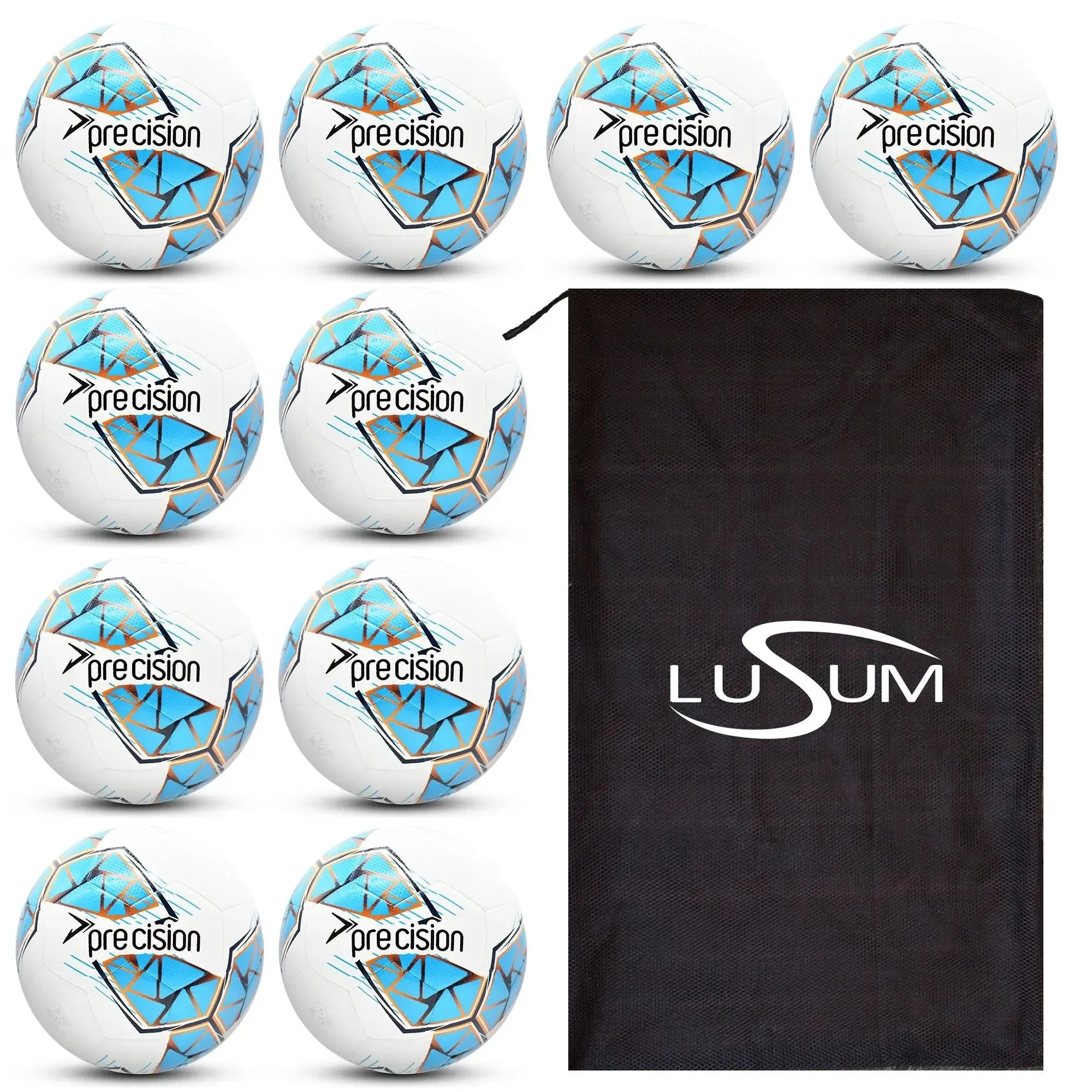 Training Footballs - PT Fusion - Pack of 10   Bag