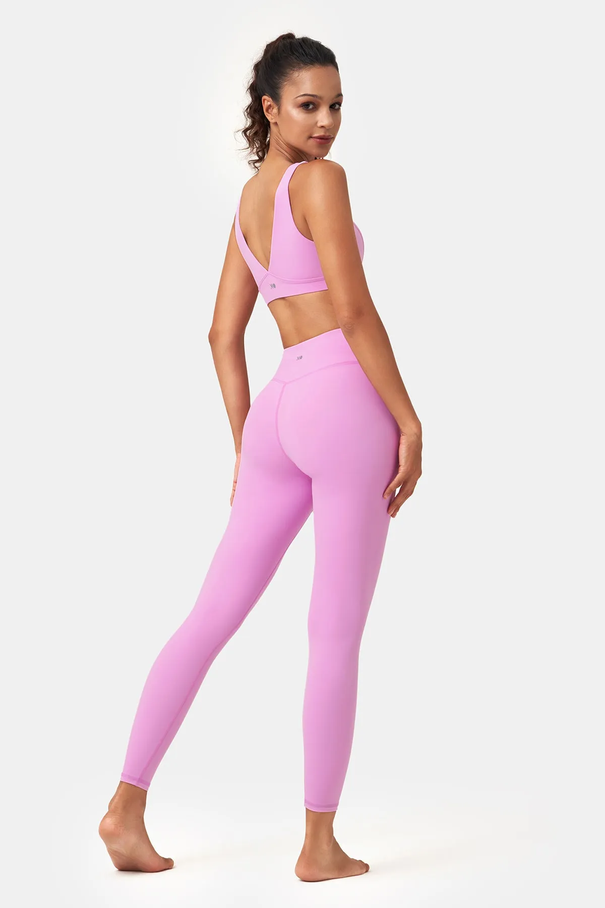 V-Waist Seamless Capri Leggings