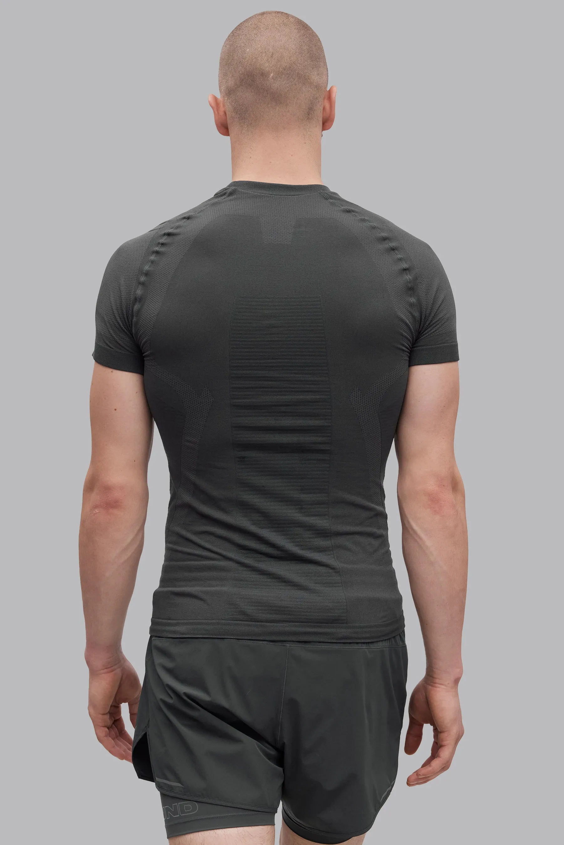 V_BASE SEAMLESS T-SHIRT - Dark Gray