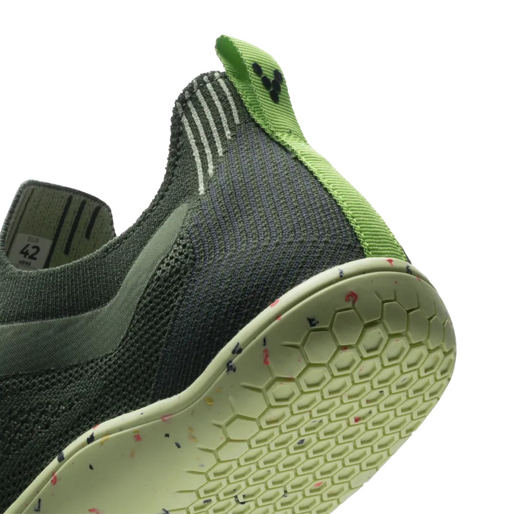 Mens Vivobarefoot Primus Lite Knit Sneakers - Douglas Fir Color, Lightweight & Breathable