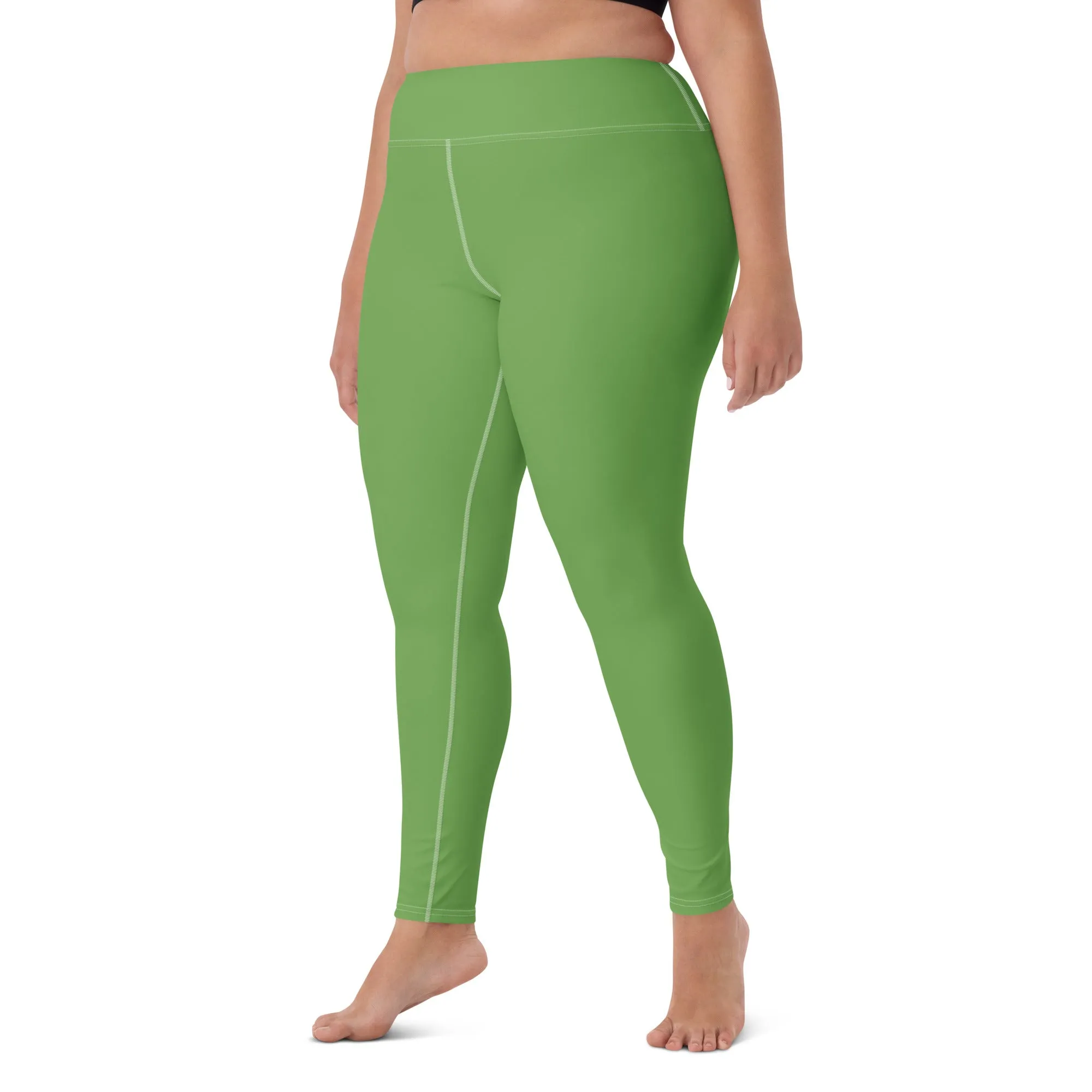 Yoga Leggings Green Apple